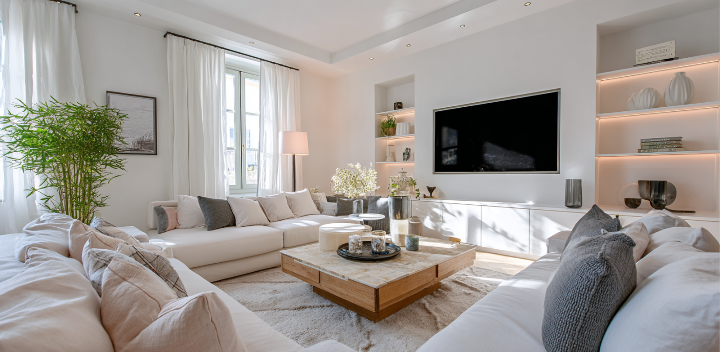 Appartement parisien lumineux